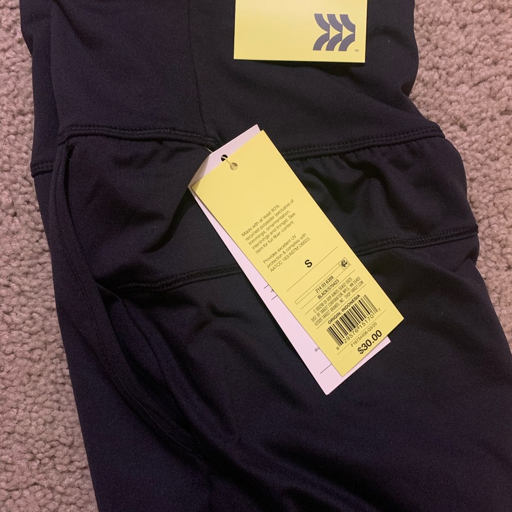 Brand new black joggers